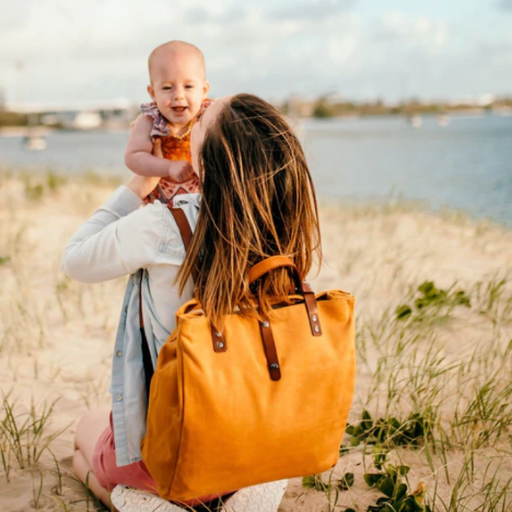 how to convert your nappy bag into a backpack