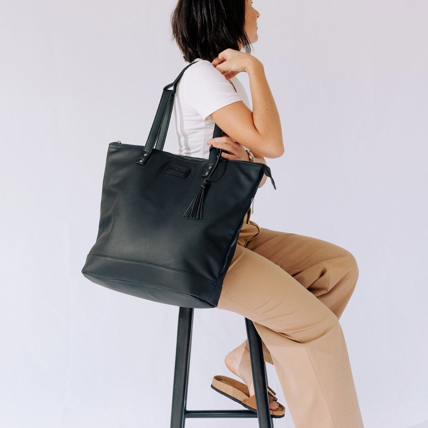 Black nappy bag Australia