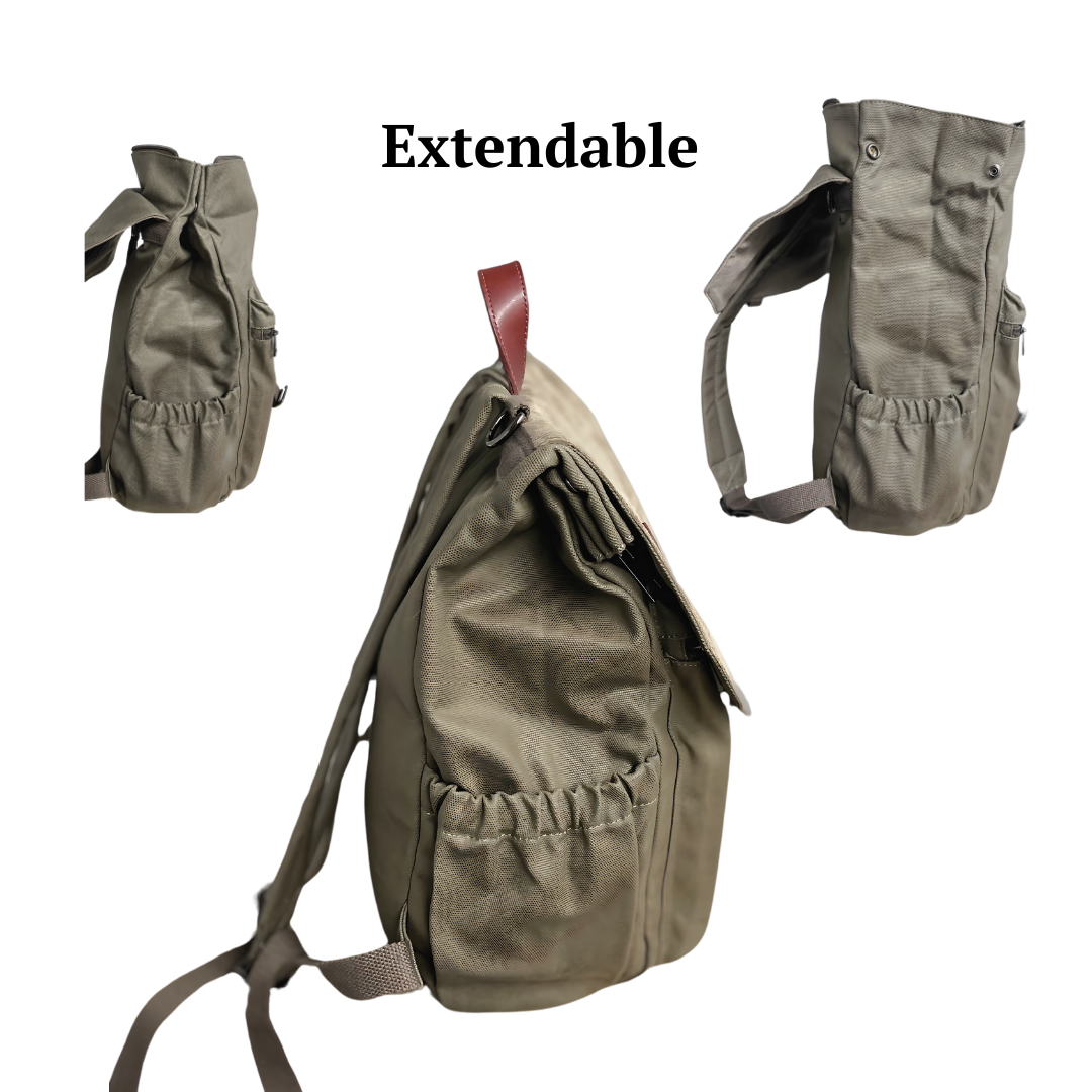 The Bondi Backpack - Moss - ARCH bags Australia
