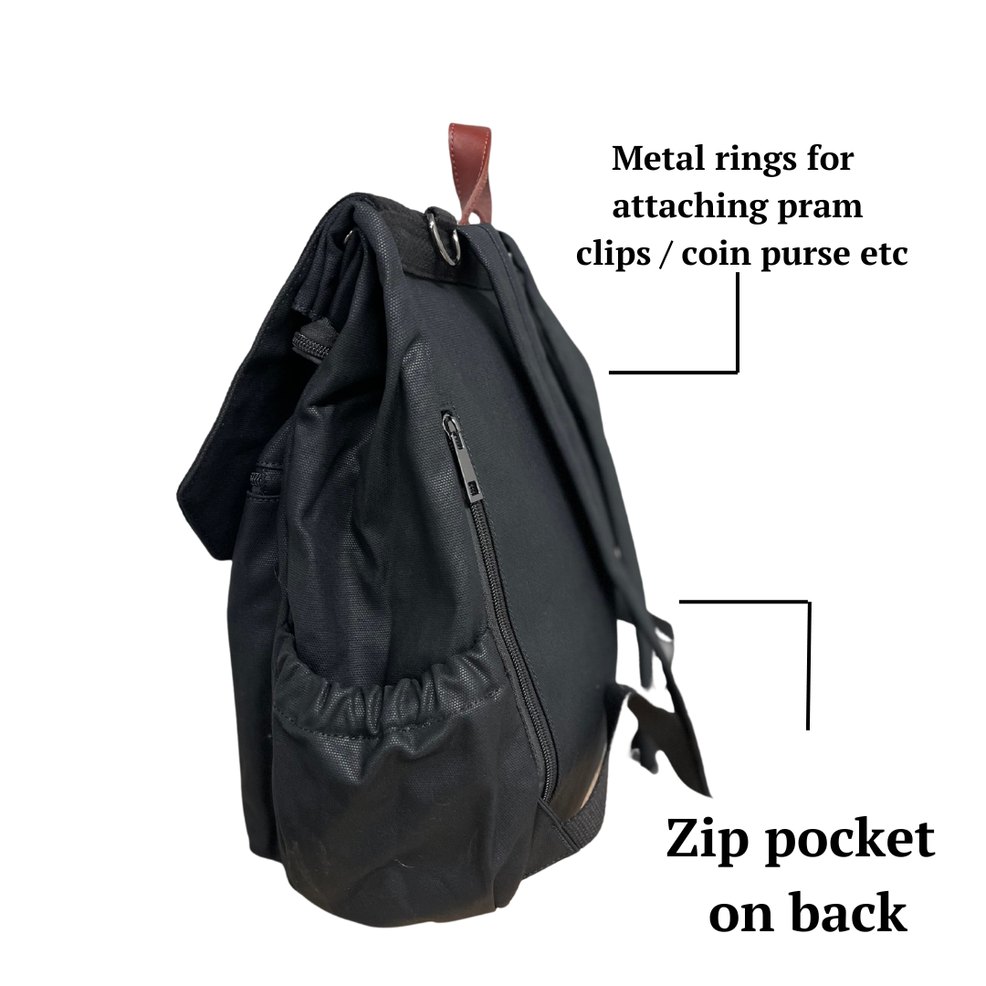 The Bondi Backpack - Black ARCH bags