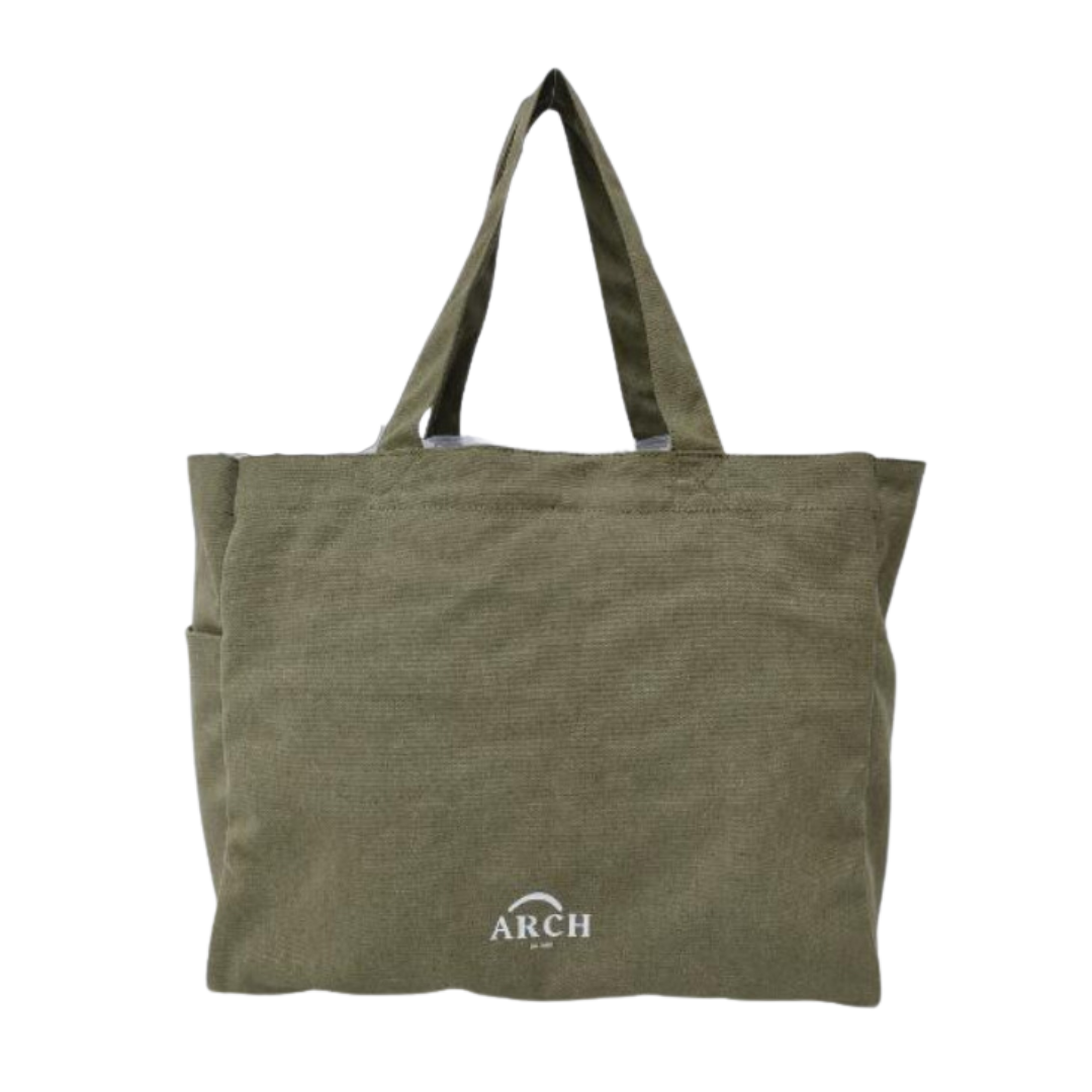 ARCH Pocket Tote Bag - Moss ARCH bags Australia