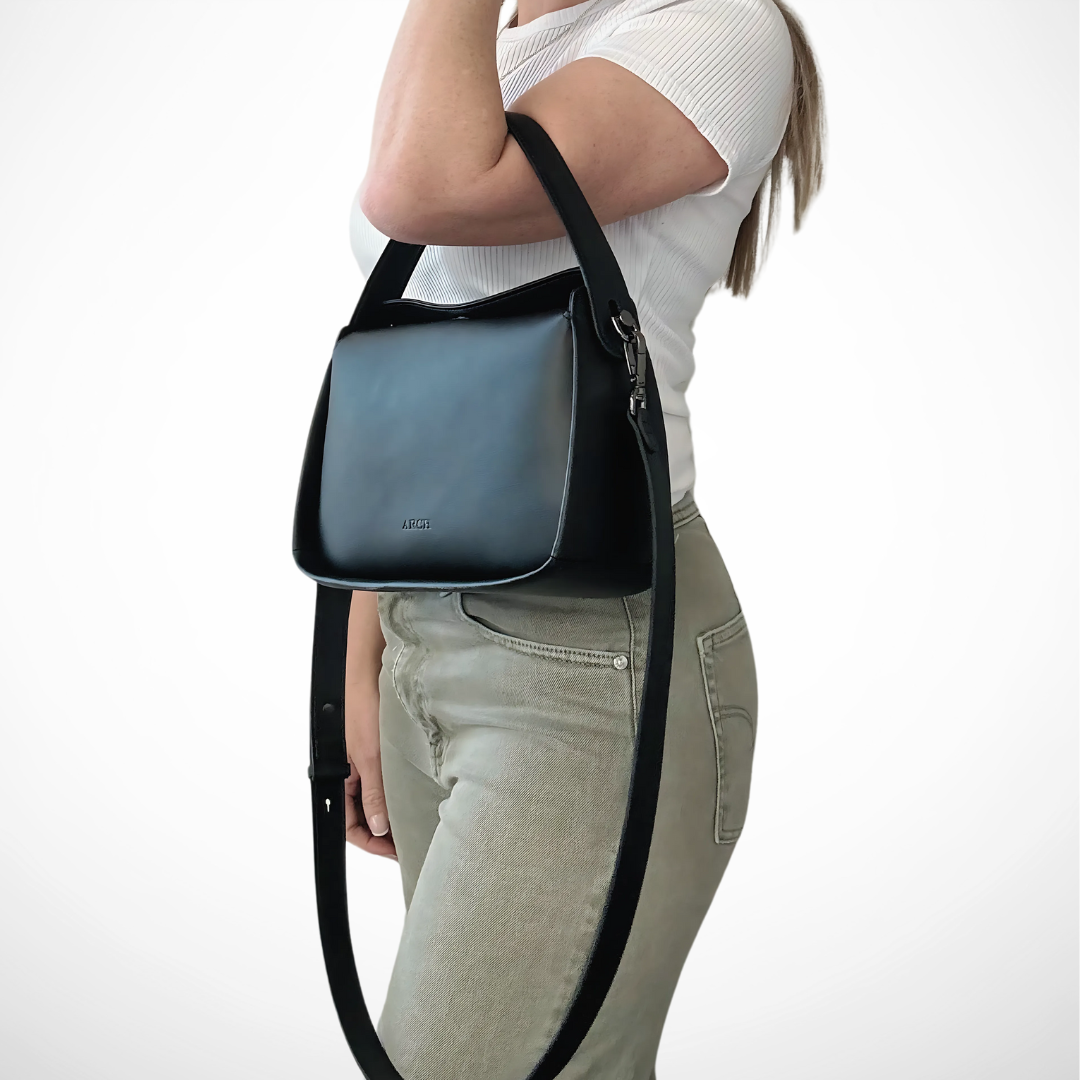 Noosa Crossbody Bag - Black ARCH bags Australia