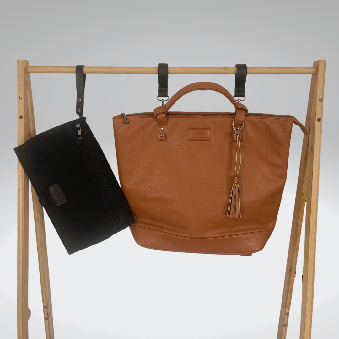 Tan Luxe Nappy Bag Bundle