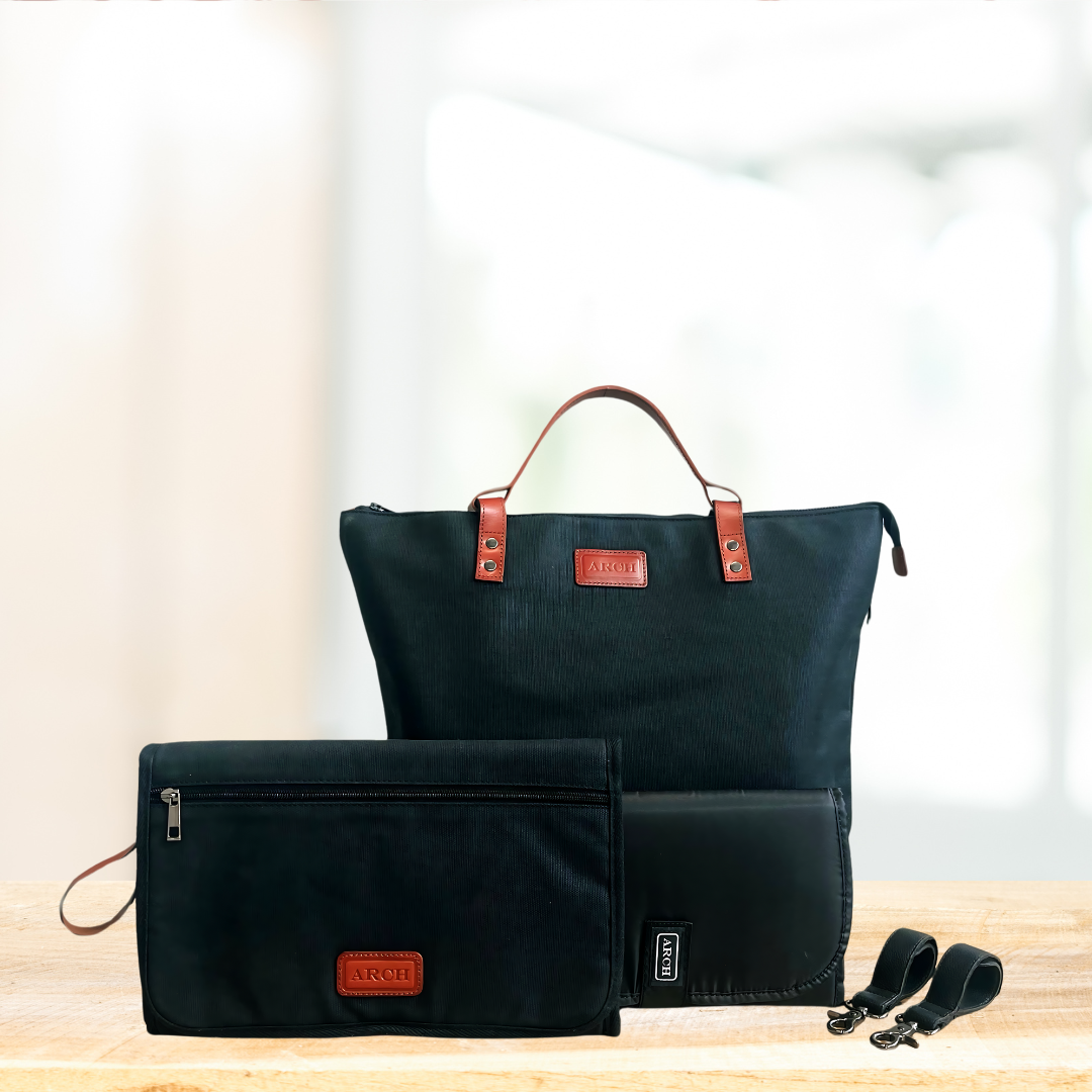 Arch Luxe Bag Bundle - Black Tan ARCH bags Australia