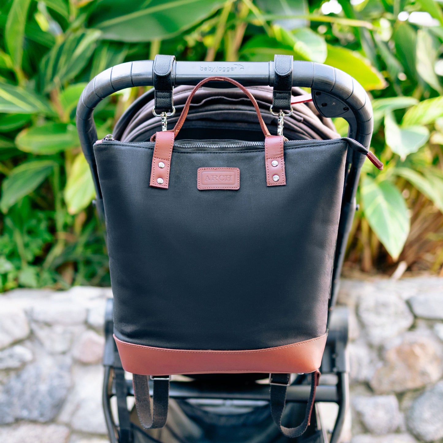 attach nappy bag to your pram