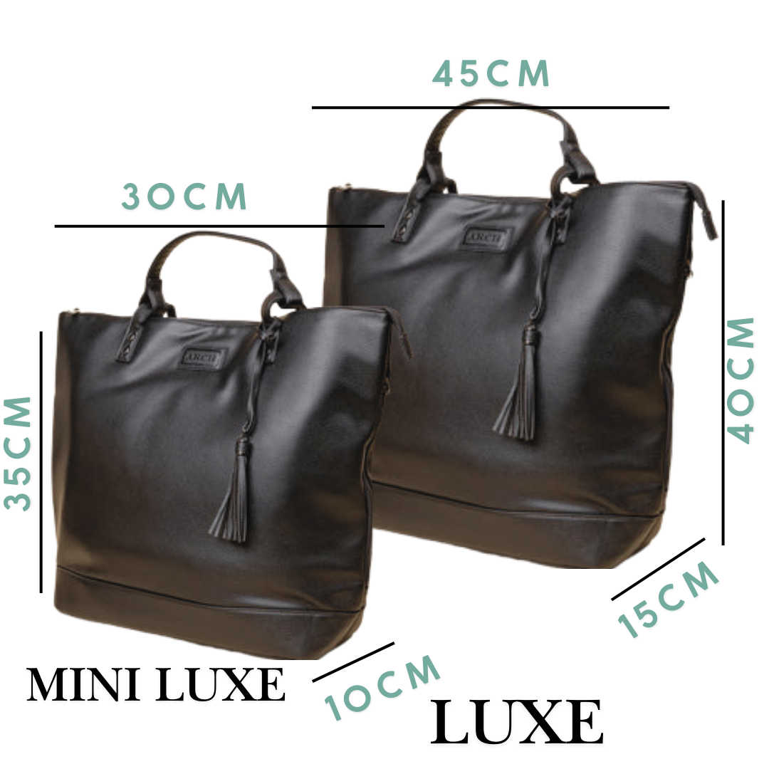 The MINI Luxe Arch Bag - Vegan Black ARCH bags