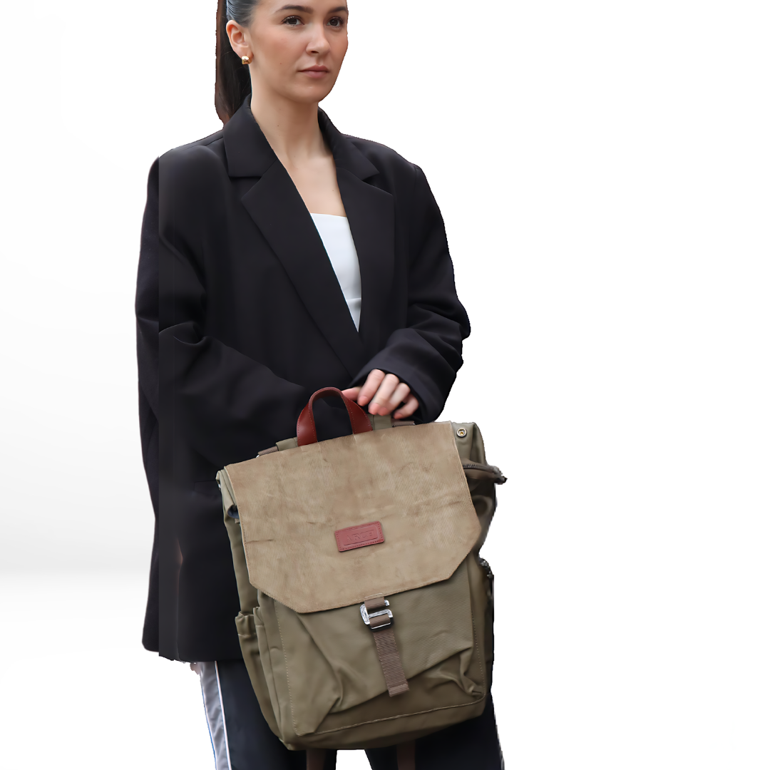 The Bondi Backpack - Moss - ARCH bags Australia