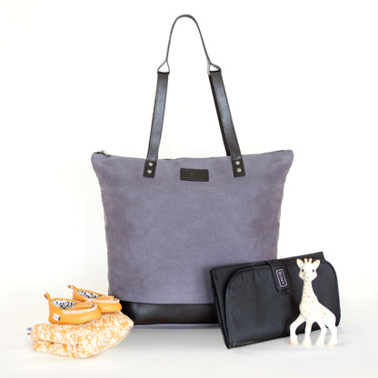 The Luxe Arch Bag - Grey