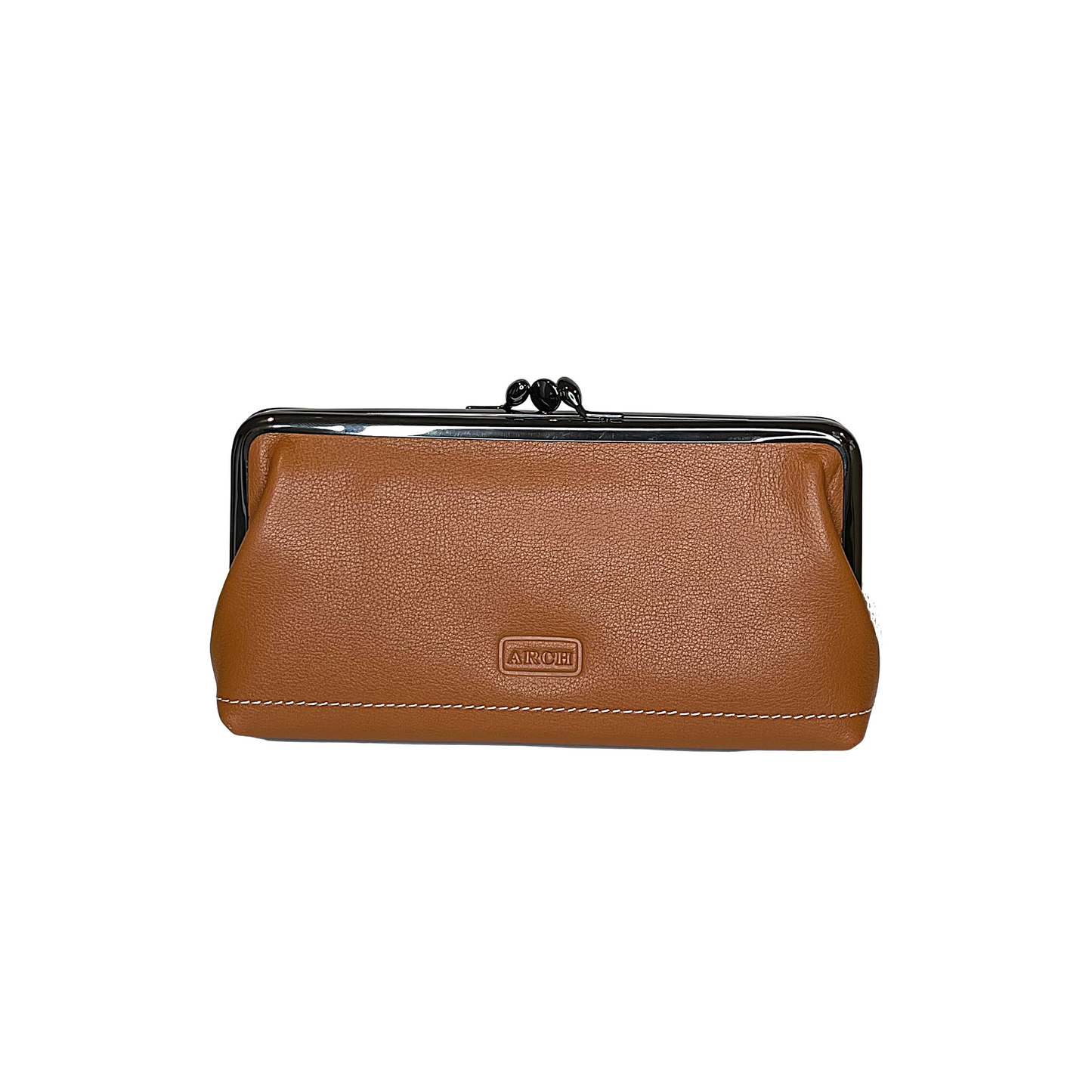 ARCH Clasp wallet - Tan