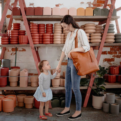 SECONDS - ARCH LUXE Nappy Bag - Vegan Tan ARCH bags