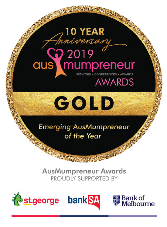 Winner of Emerging Ausmumpreneur 2019