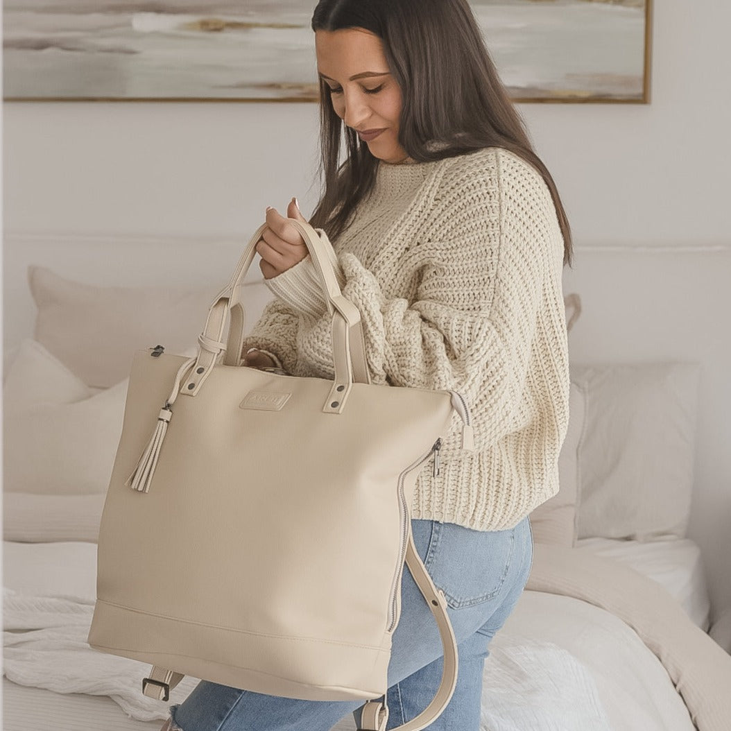 Vegan beach outlet bag