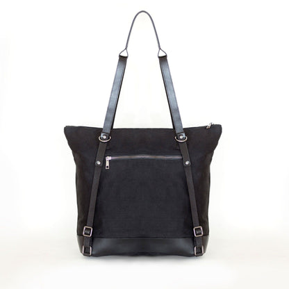 SECONDS- ARCH LUXE Nappy Bag - Black ARCH bags