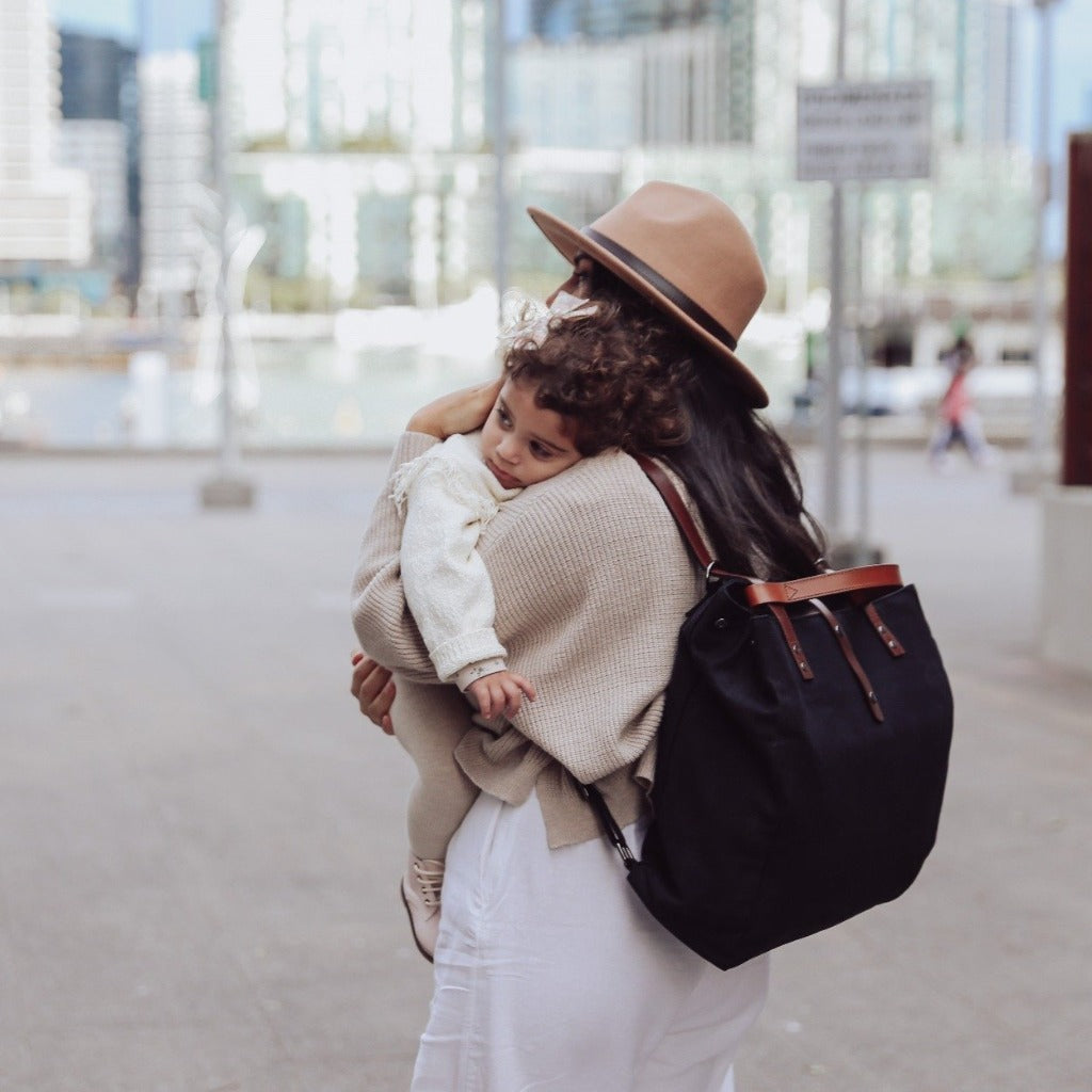 SECONDS - ARCH Original Nappy Bag - Black ARCH bags