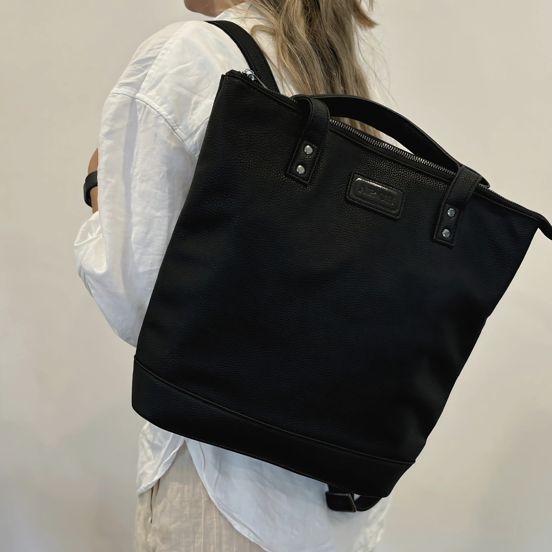 The MINI Luxe Arch Bag - Vegan Black