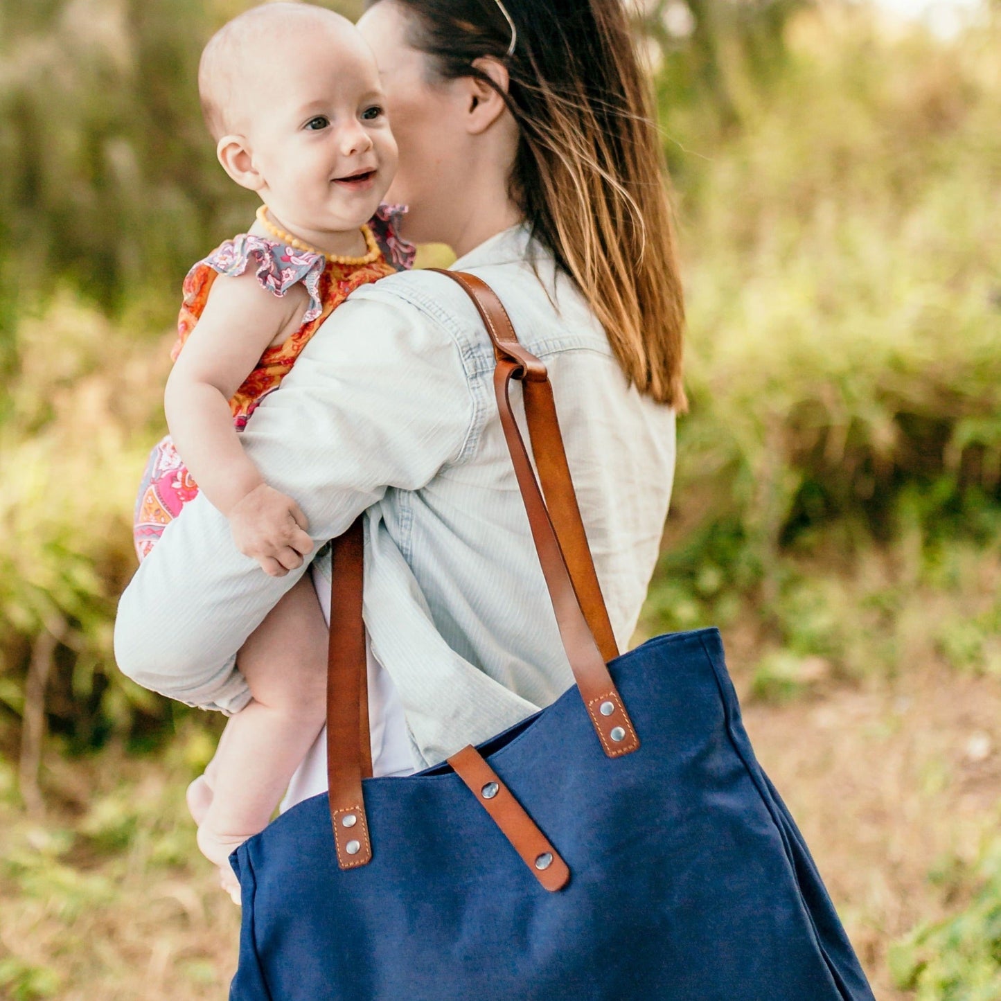 SECONDS- ARCH Original Nappy Bag- Navy