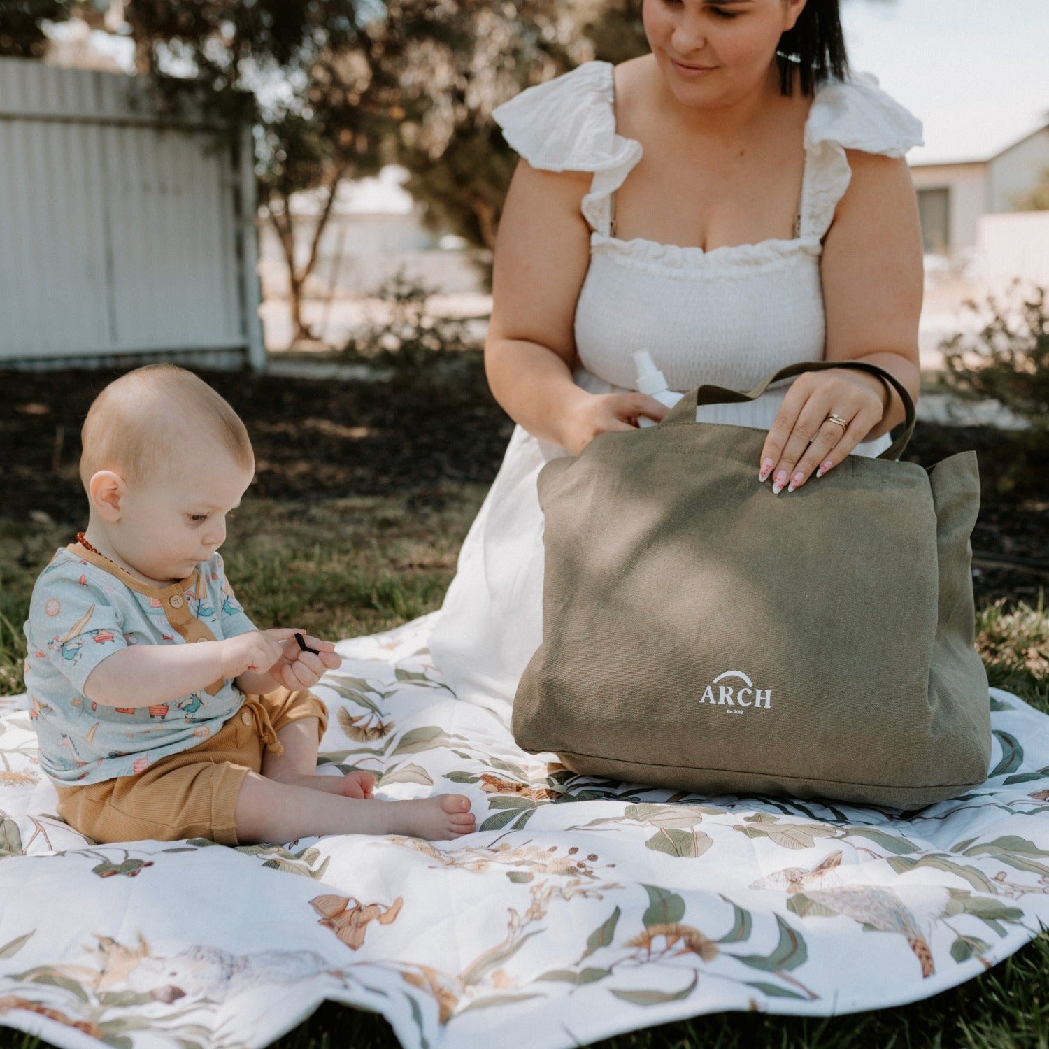 Baby beach bag outlet tote