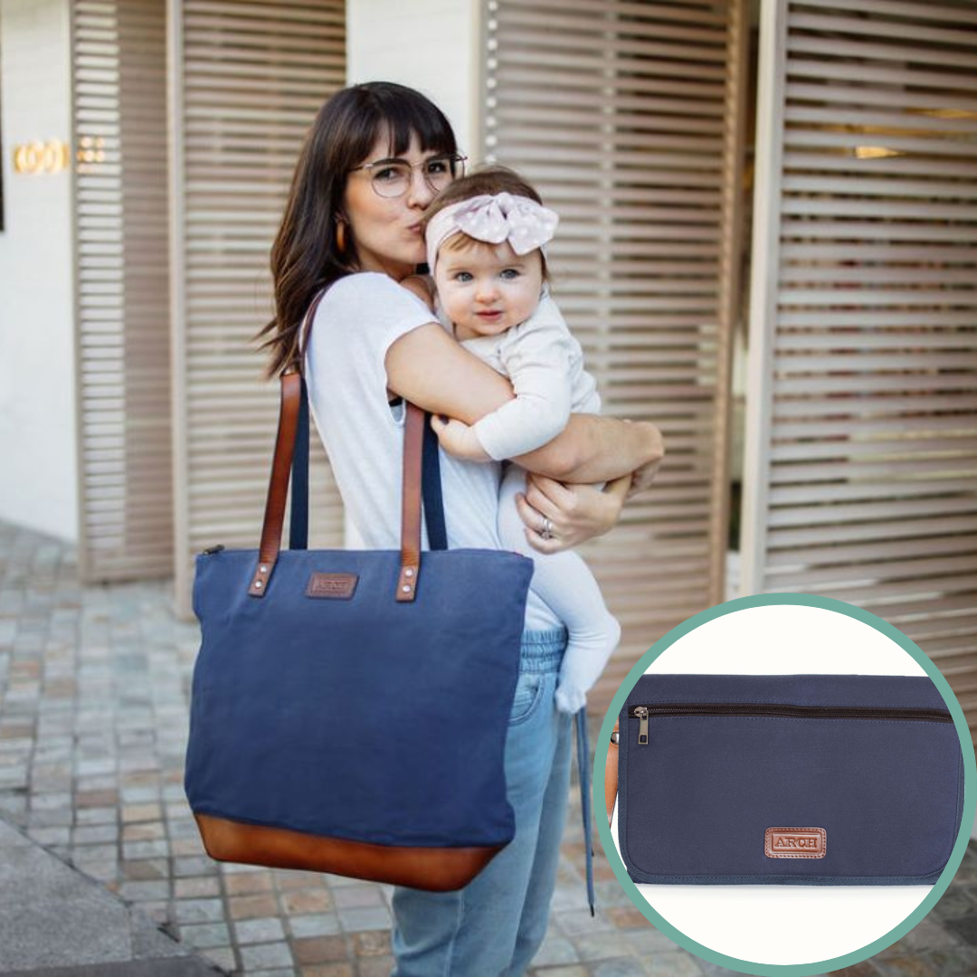 Luxe Nappy Bag Bundle Black Nappy Bag Arch Bags Australia ARCH