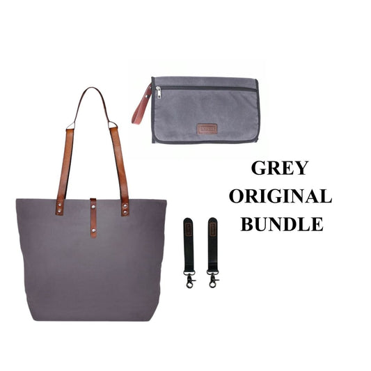 Grey Original Nappy Bag Bundle