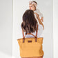 ARCH LUXE Nappy Bag - Mustard