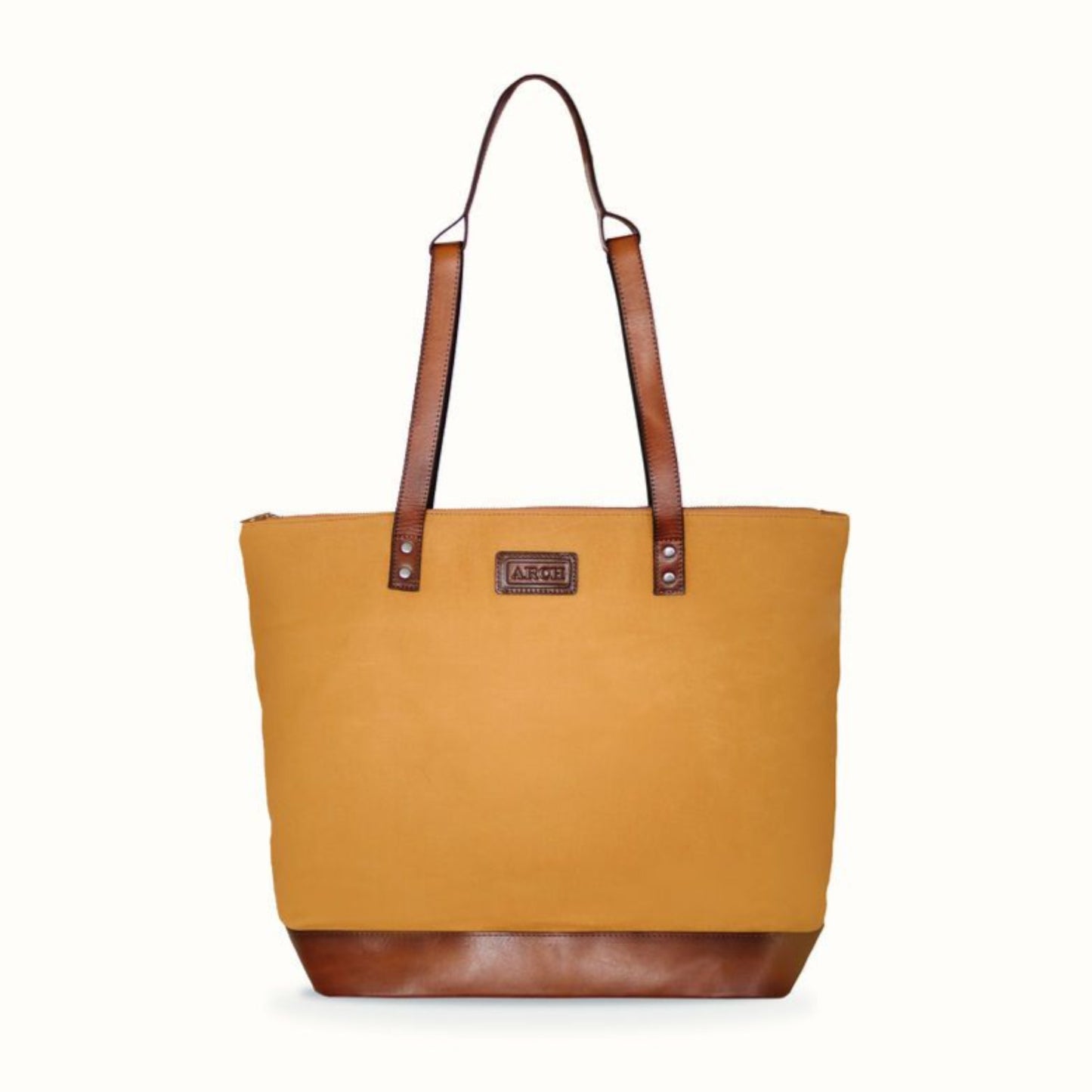 The Luxe Arch Bag - Mustard