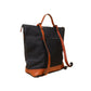 ARCH LUXE Nappy Bag - Black / Tan